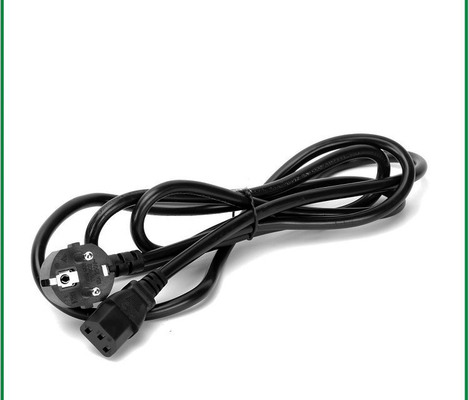 Dây nguồn 2 chân IEC 60320 C15 VDE Châu Âu CEE7 / 7 Schuko Plu